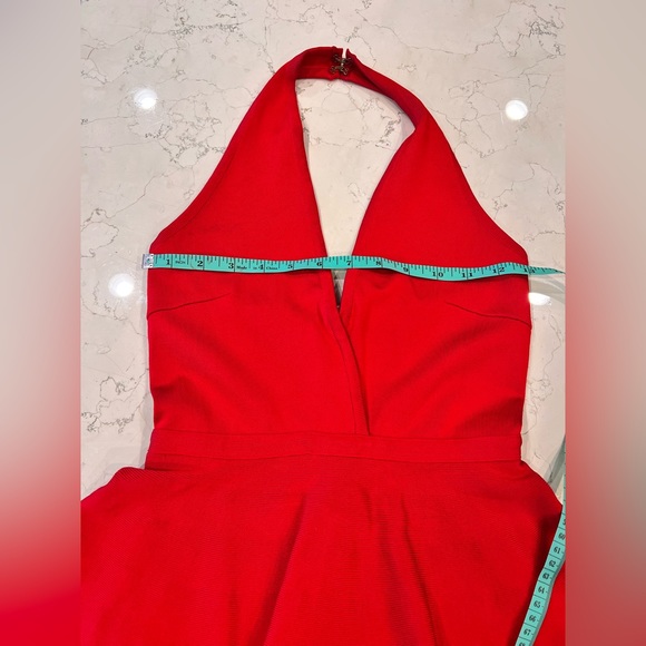 Bebe red bandage peplum dress, size small - Picture 8 of 8